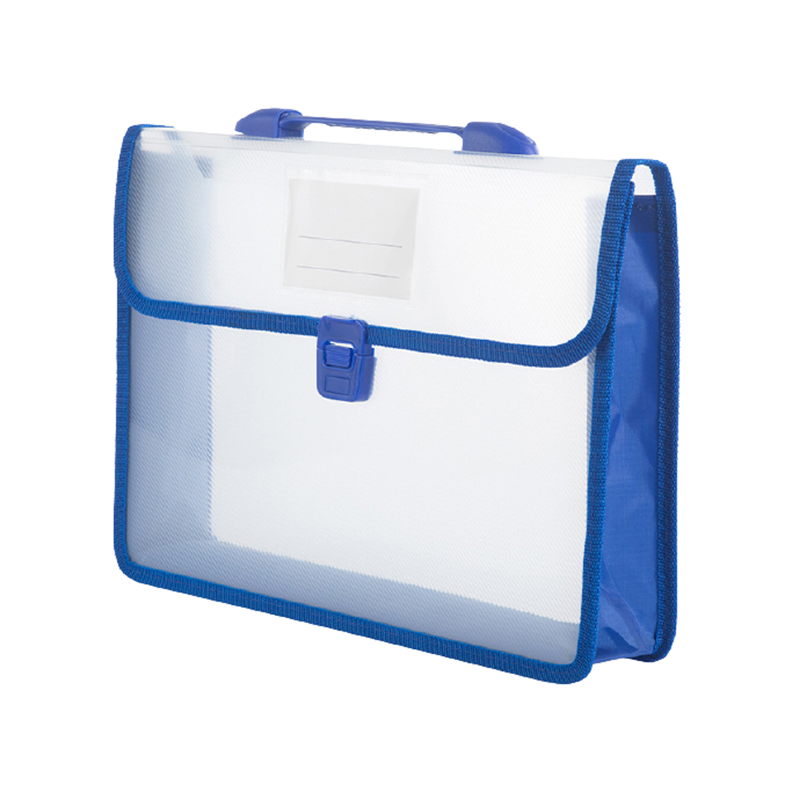 A4 휴대용 PP 핸들 학교 편지지 버클 폐쇄 파일 폴더 사무실 대용량 레이블 홈 방수 저장 가방